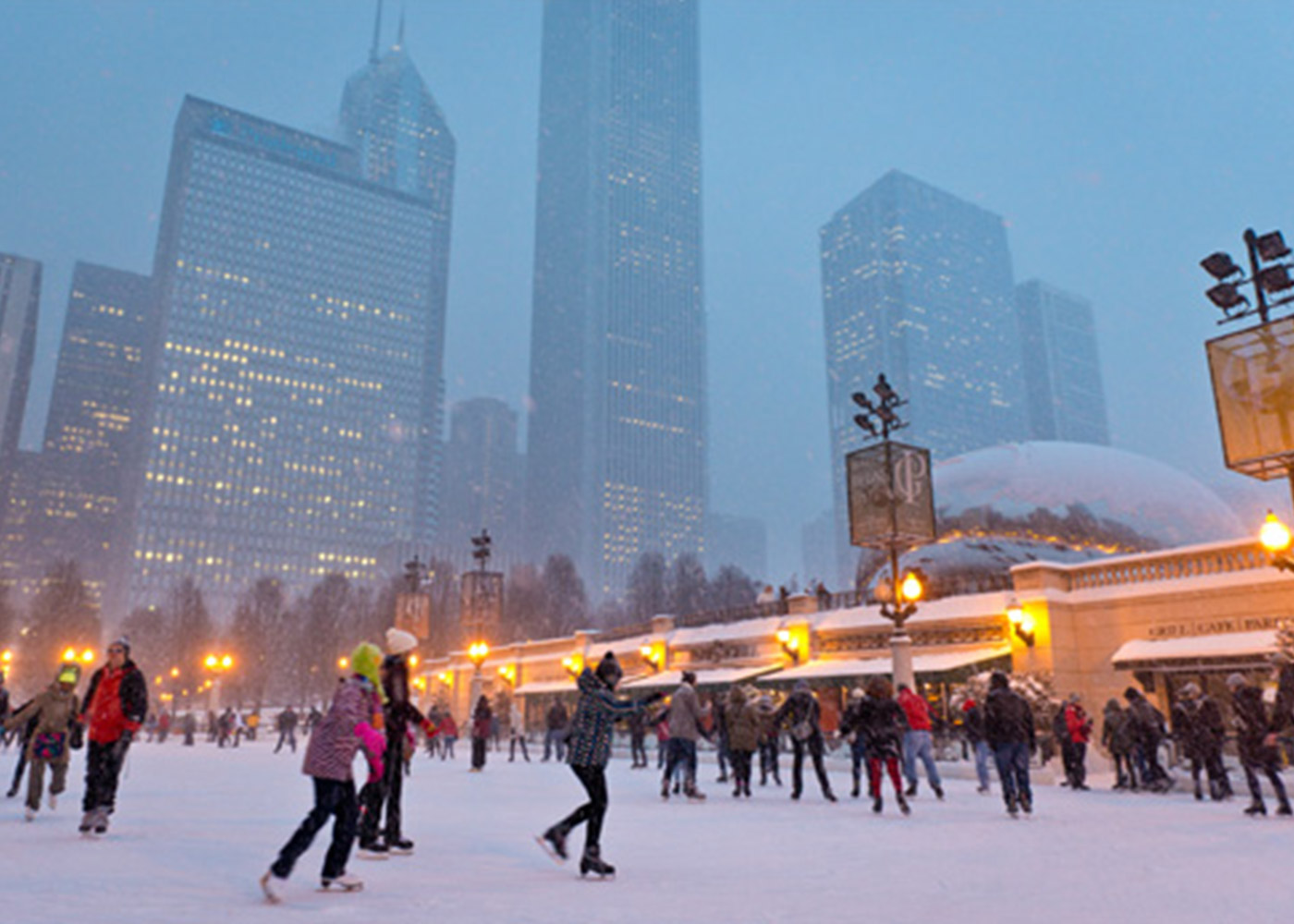 millennium park ice skating