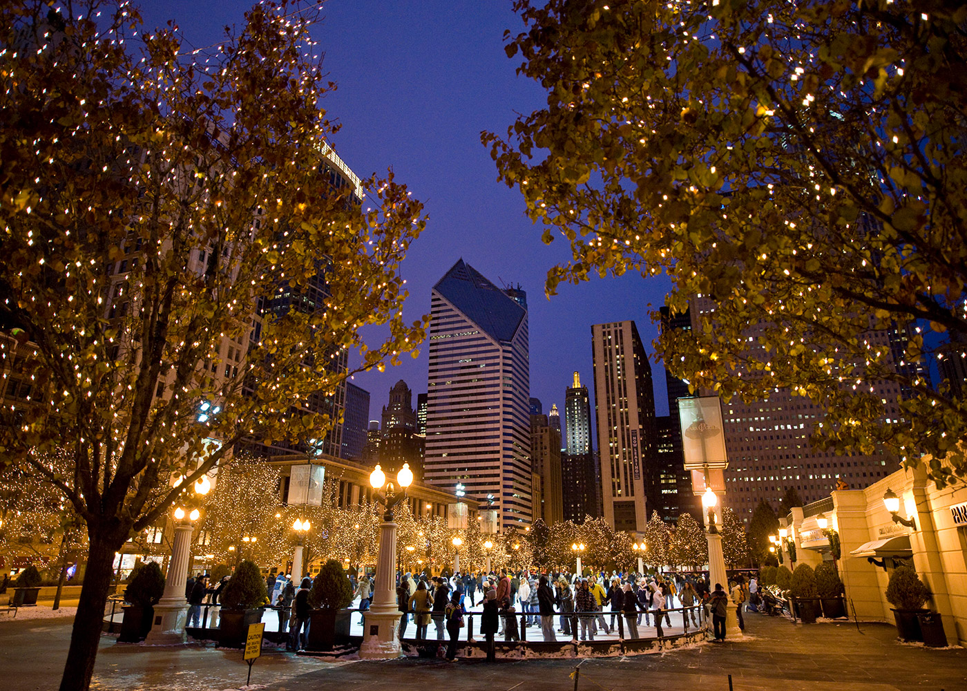 millennium park ice skating